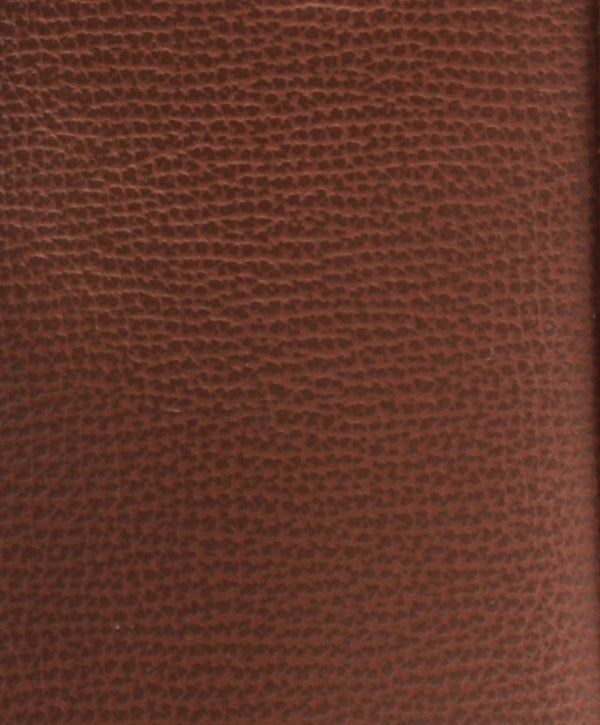 Nahaufnahme der Lederoberfläche, Mini Tote Bag Maila Cognac