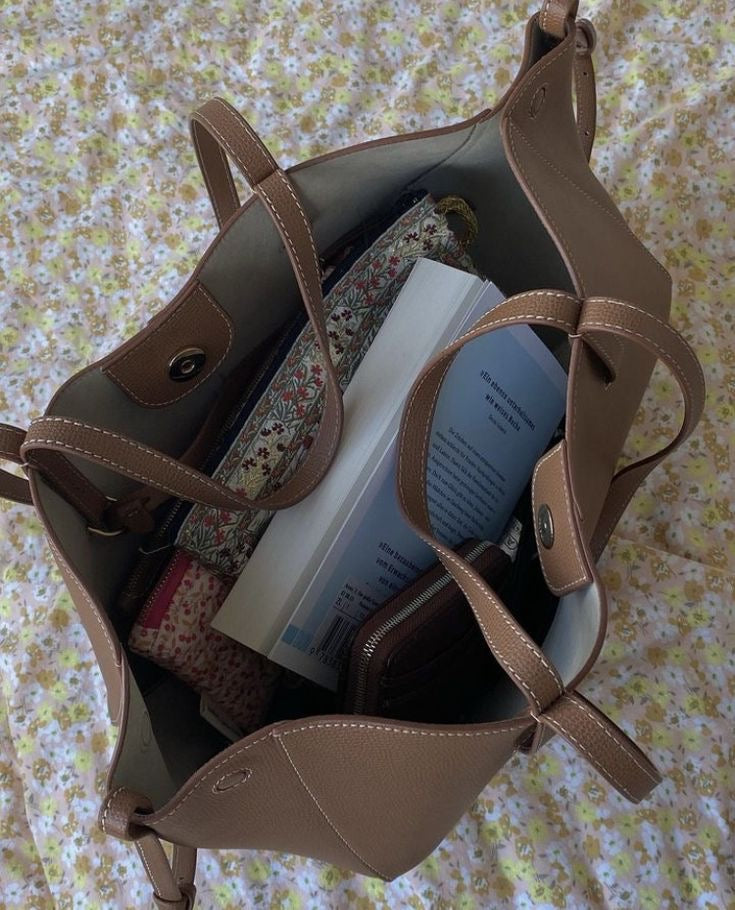 Mini Tote Bag Maila Wurzel, Foto einer Kundin